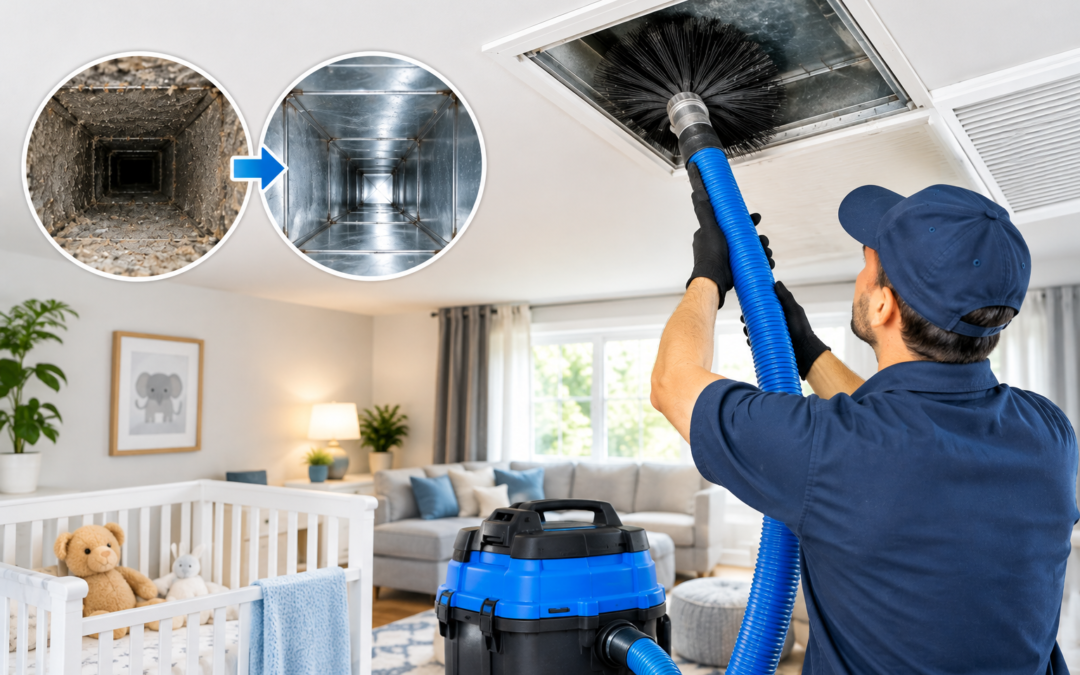 Air Duct Cleaning Before Bringing Home a Newborn